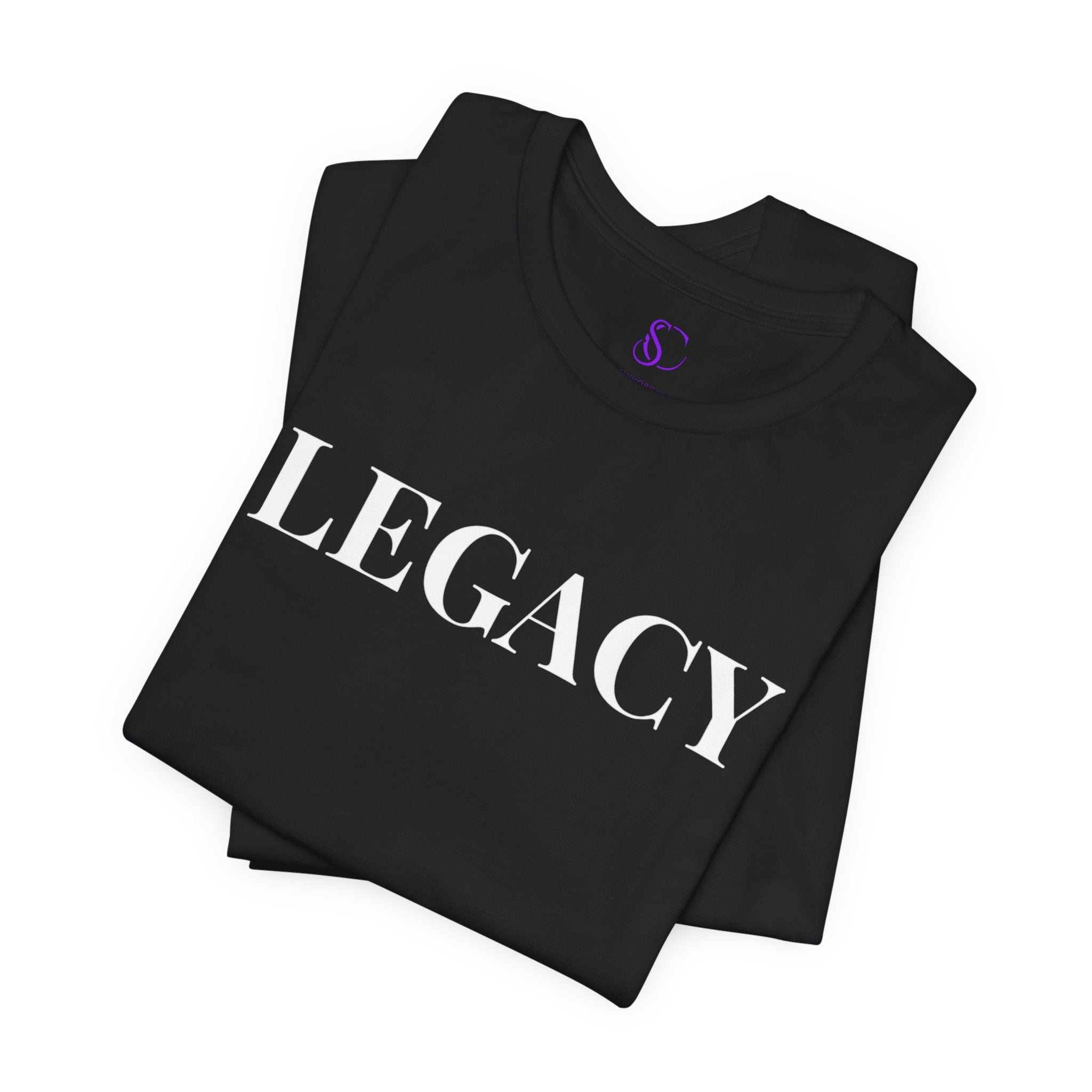 LEGACY Black Tee Bold. Clean. Powerful.