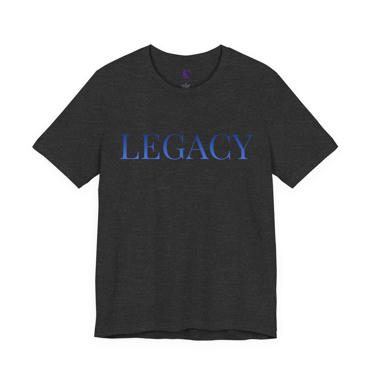 LEGACY BLUE Tee Bold. Clean. Powerful.