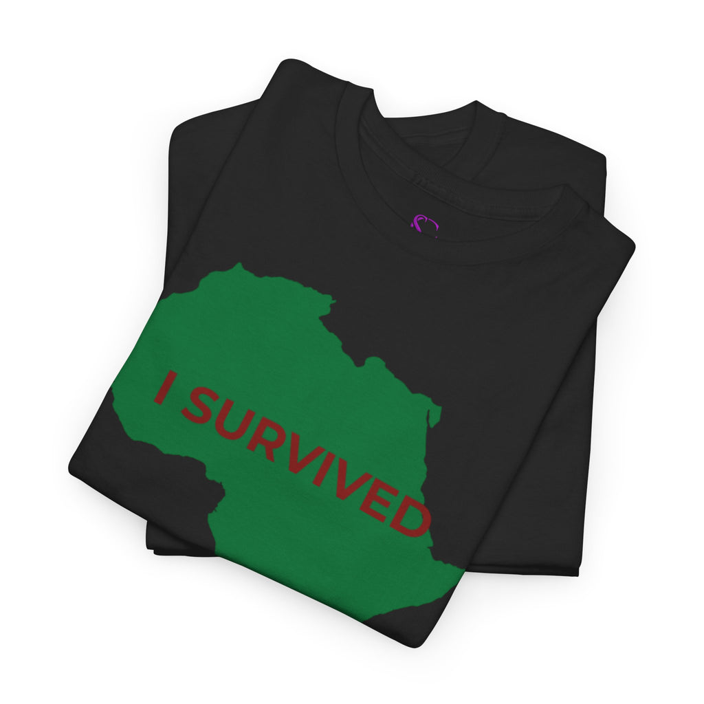 “I SURVIVED” (Africa Silhouette)