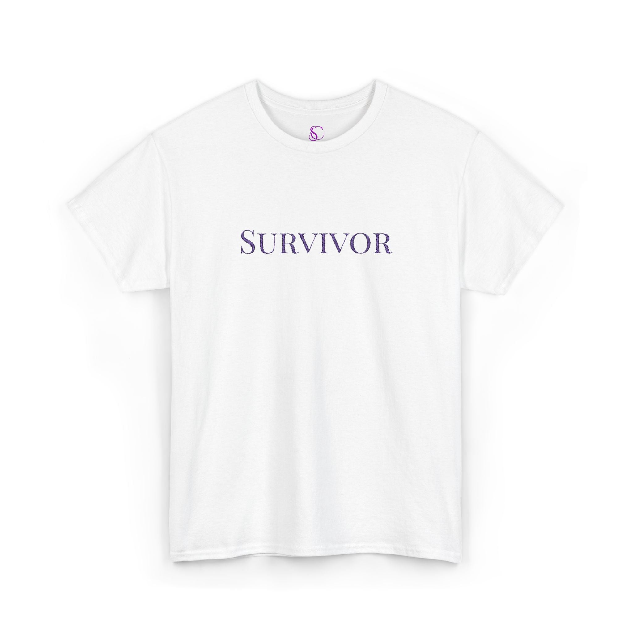Survivor Floral Tee — Empowerment Awareness T-Shirt