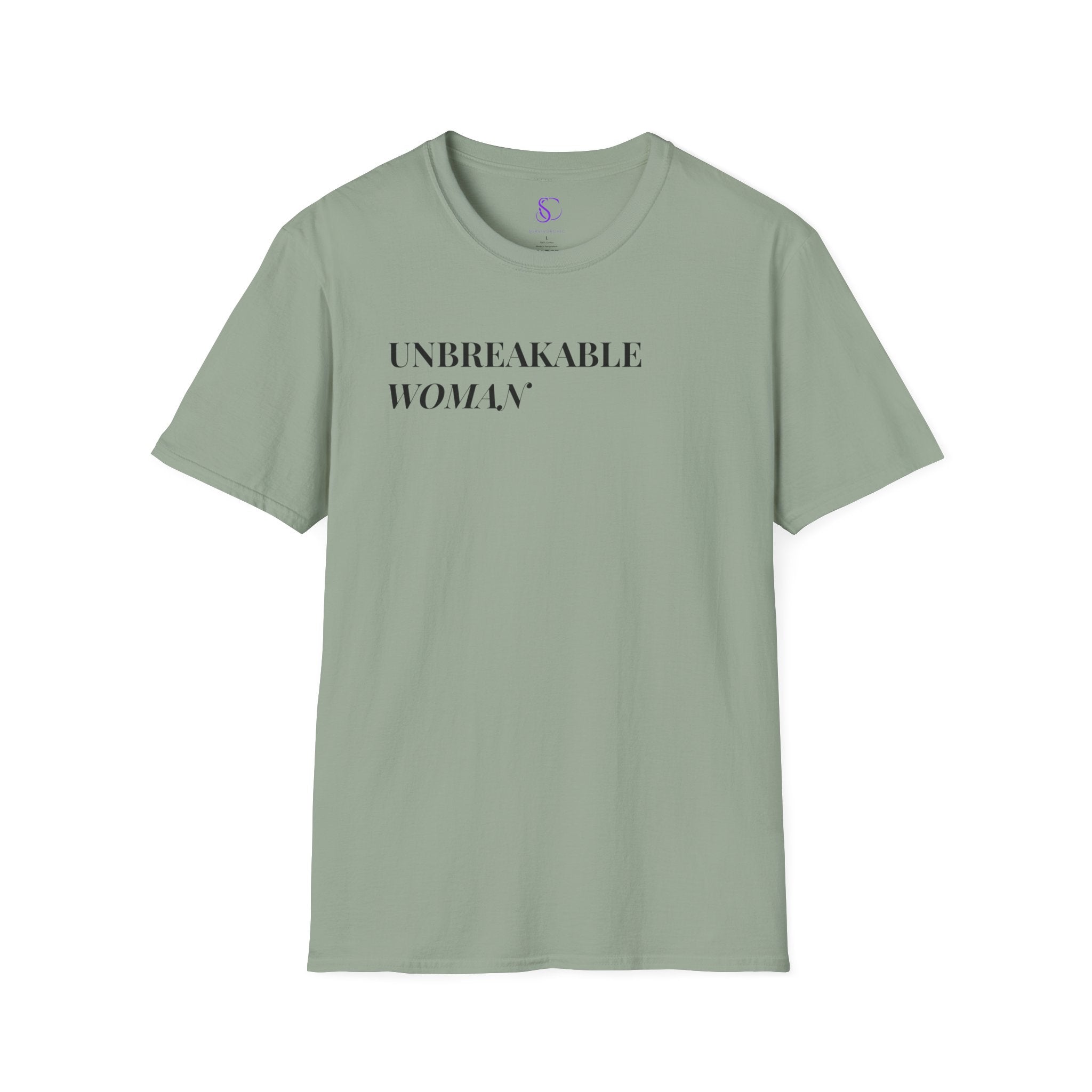 "Unbreakable Woman" White Tee