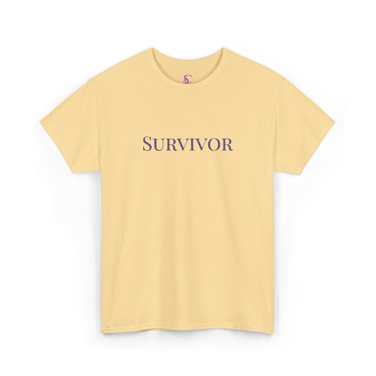 Survivor Floral Tee — Empowerment Awareness T-Shirt