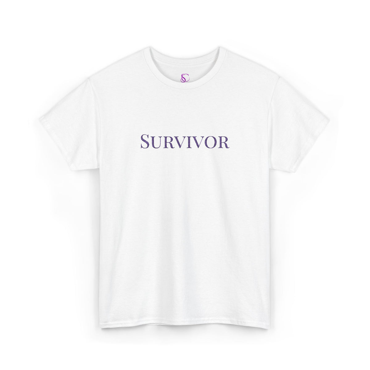 Survivor Floral Tee — Empowerment Awareness T-Shirt